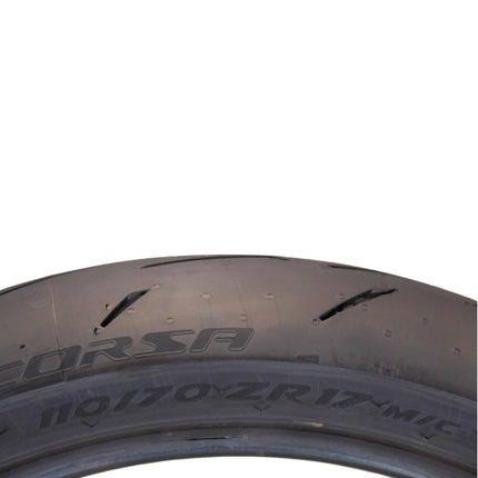PIRELLI DIABLO ROSSO IV FRONT 110/70ZR17 (54W) TL & REAR 150/60ZR17 (66W) TL RADIAL TIRES With Pirelli Keychain