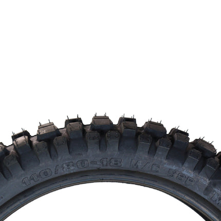 Pirelli MT 21 Rallycross 110/80-18 Rear Motorcycle Tire - DOT Approved, Dual-Sport/Enduro, Aggressive Tread for Off-Road & Rally, High-Performance Grip, Fits Adventure & Dirt Bikes with Keychain