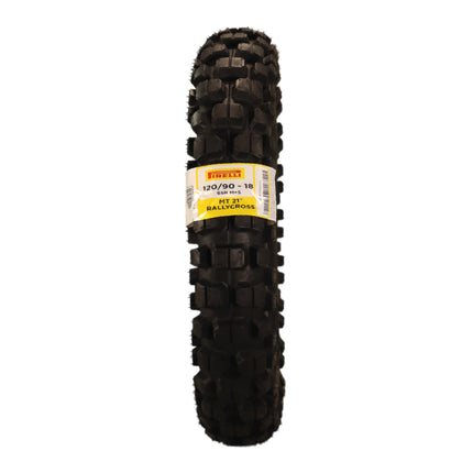 Pirelli MT 21 Rallycross 120/90-18 Rear Motorcycle Tire - DOT Approved, Dual-Sport/Enduro, Aggressive Tread for Off-Road & Rally, High-Performance Grip, Fits Adventure & Dirt Bikes with Keychain