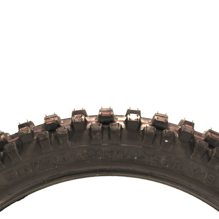 Pirelli MT 21 Rallycross 90/90-21 Front & 130/90-18 Rear Motorcycle Tires - Dual-Sport/Enduro, Aggressive Tread for Off-Road & Rally, High-Performance Grip, Fits Adventure & Dirt Bikes with Keychain
