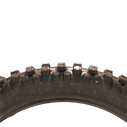 Pirelli MT 21 Rallycross 90/90-21 Front & 110/80-18 Rear Motorcycle Tires - Dual-Sport/Enduro, Aggressive Tread for Off-Road & Rally, High-Performance Grip, Fits Adventure & Dirt Bikes with Keychain