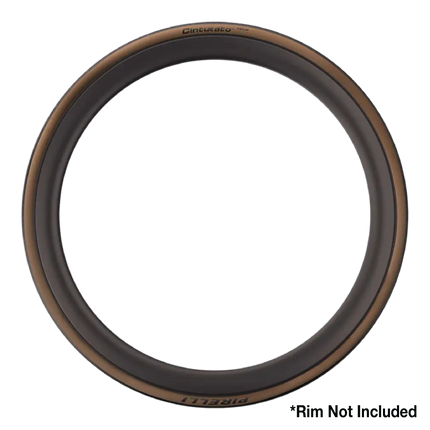 Pirelli Cinturato Velo TLR Classic 28-622 (700 x 28c) Road Bicycle Tire - Great for Long-Distances and Various Terrains - Armour Tech, Clincher Type, Tubeless Ready Bike Tire with Keychain 700x28c