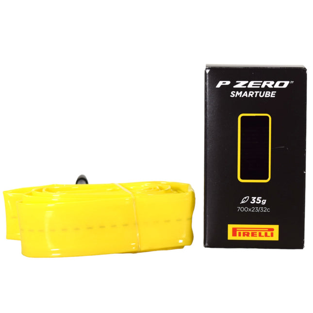 Pirelli P Zero SmarTUBE 23/32-622, Presta 60mm Valve - Ultimate Puncture Resistance, Low Weight, Road Bike Cycling Essentials - Bicycle Tire Tube w Keychain