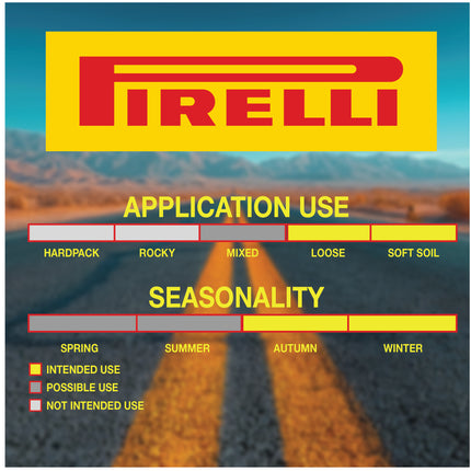 Pirelli Cinturato Gravel S TLR Classic 45-622 (700 x 45c) Road Bicycle Tire - SpeedGrip Compound, Clincher Type, Tubeless Ready Bike Tire with Keychain 700x45c