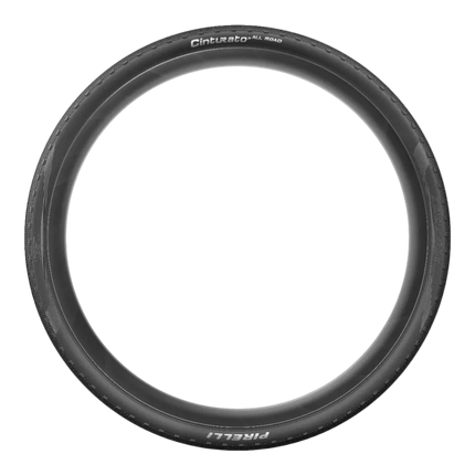 Pirelli Cinturato All Road 700x40c (40-622) Black Bicycle Tire Bundle with Keychain | Tubeless Ready ProWall Casing Premium Gravel, Adventure, Hardpack, and Commuter Bike Single Front or Rear