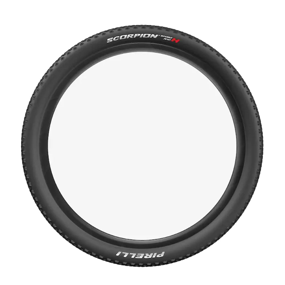 "Pirelli Scorpion Sport XC H 29 x 2.2 Black Folding Tire for Mountain Bikes- Consistent Performance, Lightweight and Durable, Ideal for Cross-Country and Trail Riding with Pirelli Keychain"