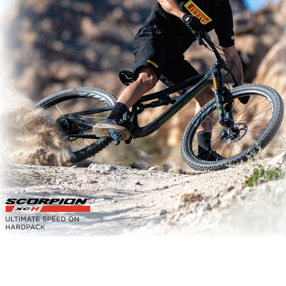 "Pirelli Scorpion Sport XC H 29 x 2.2 Black Folding Tire for Mountain Bikes- Consistent Performance, Lightweight and Durable, Ideal for Cross-Country and Trail Riding with Pirelli Keychain (2 Pack) "