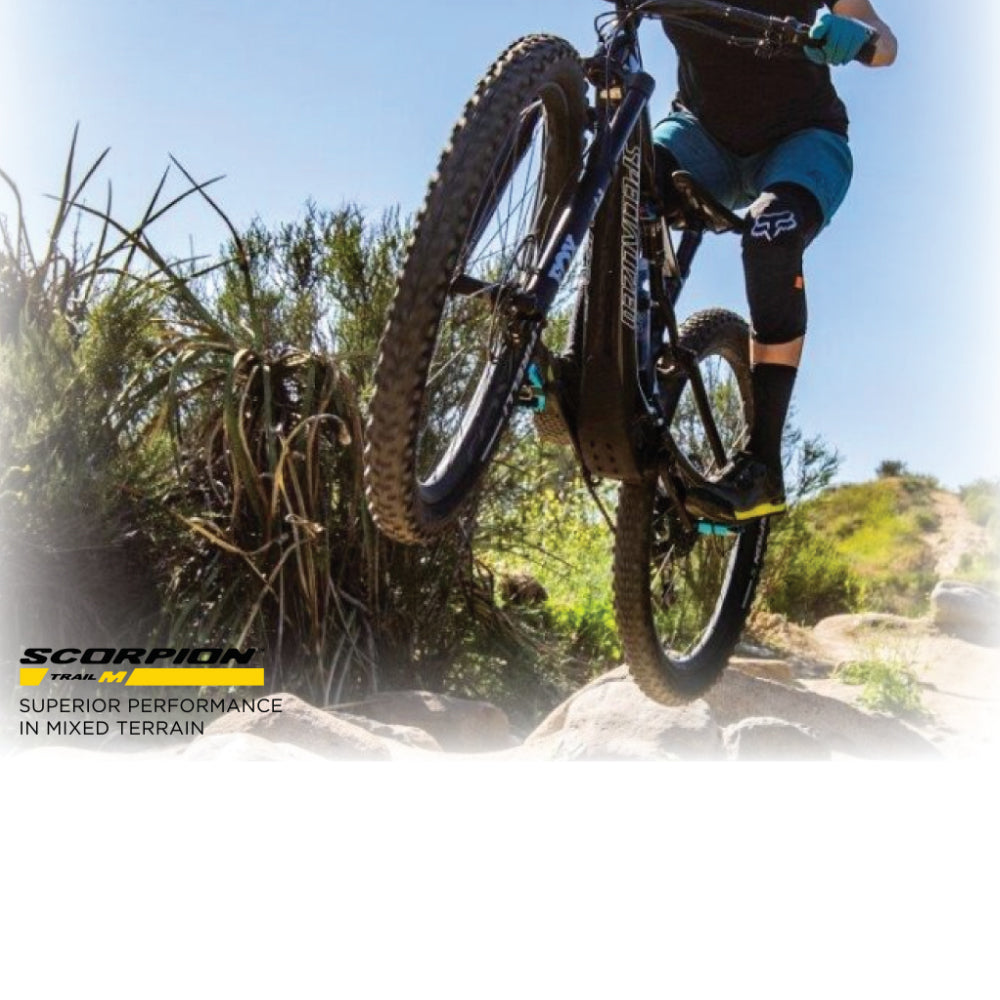 Pirelli Scorpion Sport XC M 29 x 2.2 Black Folding Tire for Mountain Bikes - Mixed Terrain Performance, Lightweight and Durable for varied terrain. Includes Pirelli Scorpion Keychain.
