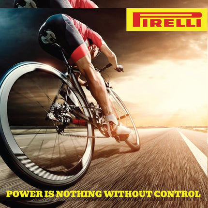 Pirelli P ZERO Road Bike Tire 32-622 (700x32c) - Tube Type Bicycle Tire, Durable All-Round Performance, High Grip, Clincher Tire for Road Cycling - EVO Compound, TechBELT Construction w/Keychain