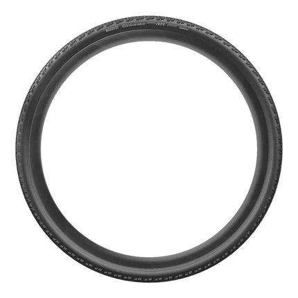 Pirelli Cinturato Gravel RM P-Line 40-622 Black Bicycle Tire 700x40 with SmarTube 33/45-622 Presta 60mm Valve - High Performance Gravel Tire Fast Rolling Durable Folding Tire with Keychain