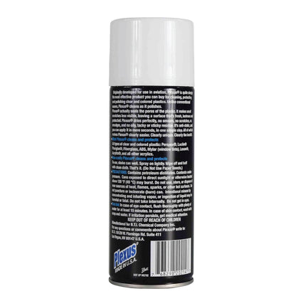 Plexus Aerosol Plastic Cleaner, Protectant, & Polish  13oz Can  Made in USA  All-in-One Solution for Plastic Surfaces with Sticker (8-Pack)