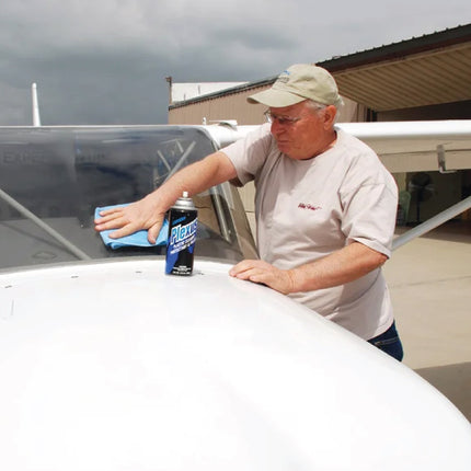 Plexus Aerosol Plastic Cleaner, Protectant, & Polish  13oz Can  Made in USA  All-in-One Solution for Plastic Surfaces with Sticker (8-Pack)