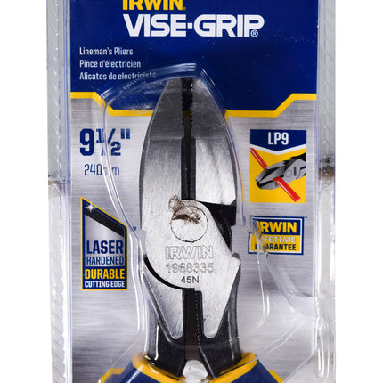 Vise-Grip 1968335 9.5" Lineman's Pliers W/LH Edge
