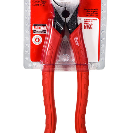 Milwaukee 48-22-6100 Comfort Grip High Leverage Linemans Pliers with Crimper