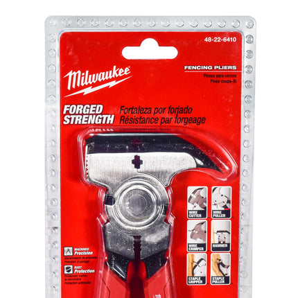 Milwaukee 48-22-6410 High-Leverage Rust Resistant Fencing Pliers