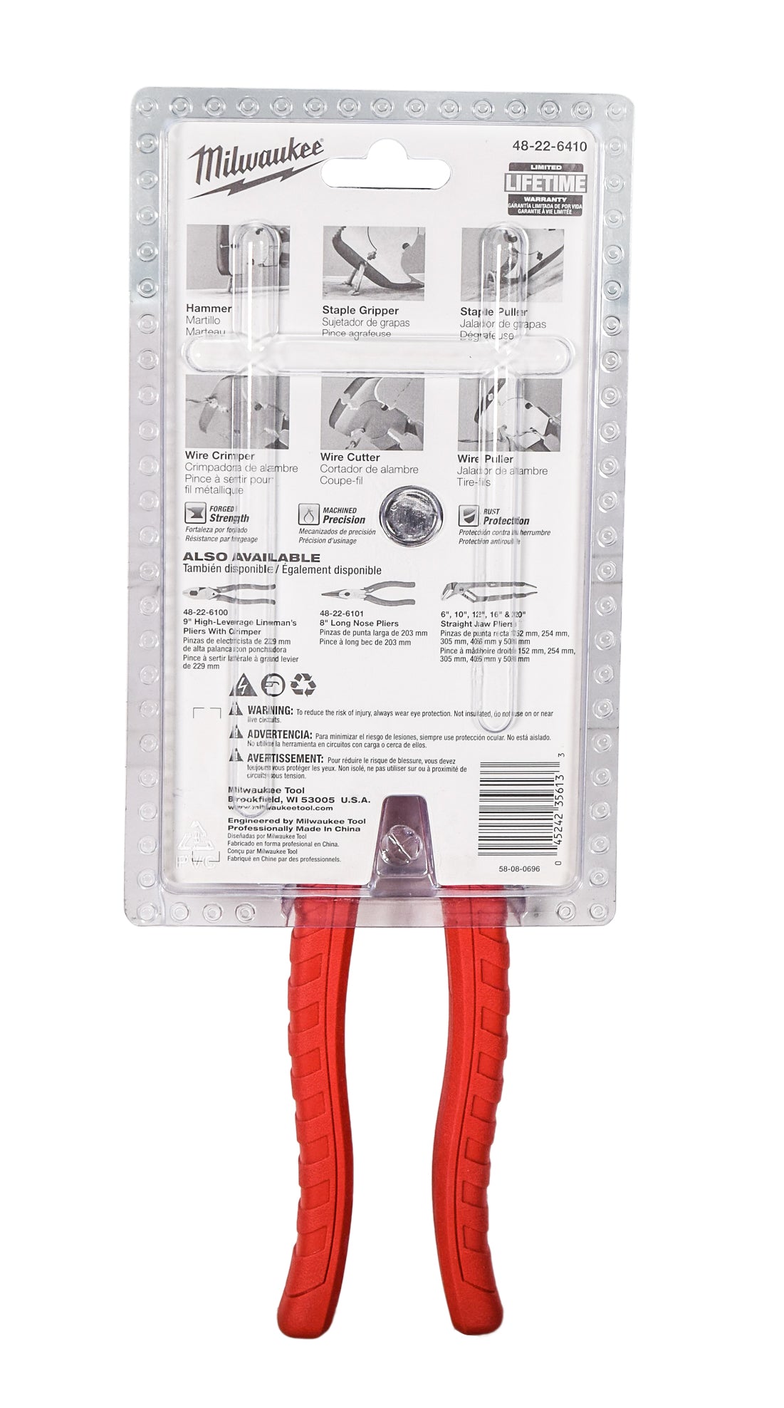 Milwaukee 48-22-6410 High-Leverage Rust Resistant Fencing Pliers