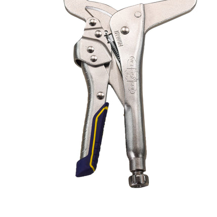 Vise-Grip IRHT82586 Fast Release 11" Welding C-clamp w/Swivel Pad Locking Pliers