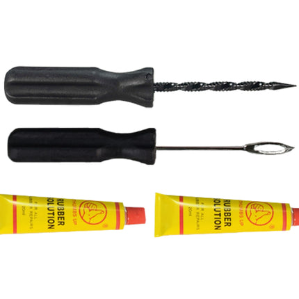 Stop & Go RP1 84 Piece Tubeless Tire Rope Plug Repair Kit for Punctures and Flats on Car, Motorcycle, Scooter, ATV, Jeep, Truck, & Tractor (80 Plugs)