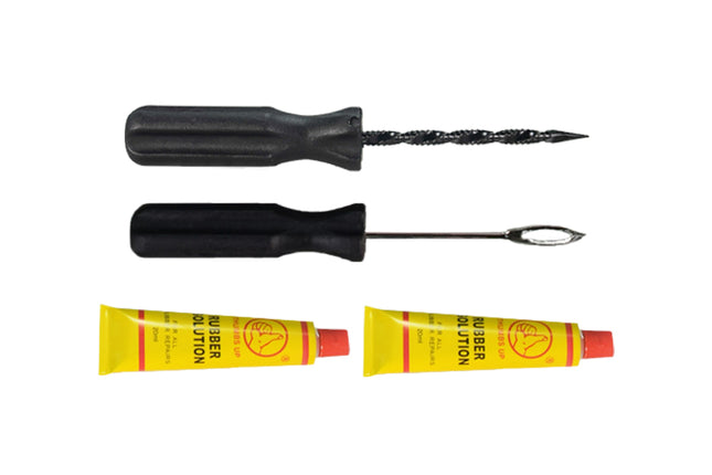 Stop & Go RP1 84 Piece Tubeless Tire Rope Plug Repair Kit for Punctures and Flats on Car, Motorcycle, Scooter, ATV, Jeep, Truck, & Tractor (80 Plugs)