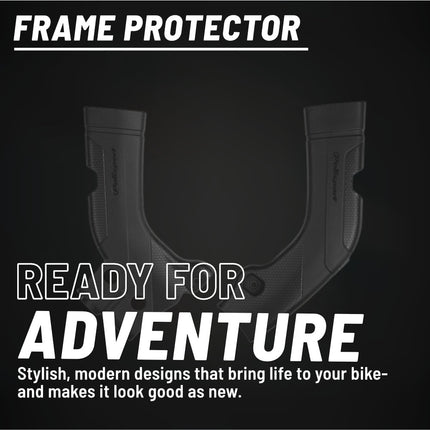 Polisport 8472600001 Frame Protector for Honda CRF250R/RX (2020–2021) & CRF450R/RX (2019–2020) – Black  Durable Frame Guard Set for Motocross and Off‑Road Protection