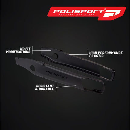 Polisport 8506200001 Swingarm Protector for Stark Varg (2023-2026) – Durable Black OEM‑Style Swingarm Guard for Electric MX Bikes