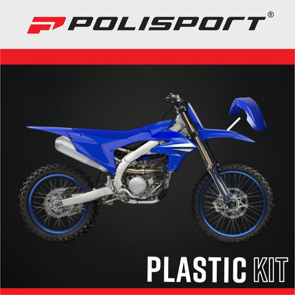 Polisport (MX) Front Fender for Yamaha YZ 250F/WR 250F (01-05) WR 400F (00-02) YZ 426F (01-02) YZ 450F/WR 450F (03-05) YZ 125/250 (00-05)-OEM Quality, Durable, Flexible & Perfect Fit - Blue