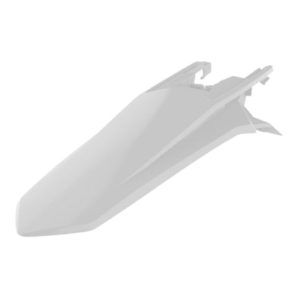 Polisport 8554700002 Rear Fender for KTM SX 85 2018-2024 Models, Durable Gloss Polypropylene Dirt Bike MX Tail Piece Replacement Mudguard, OEM Match White