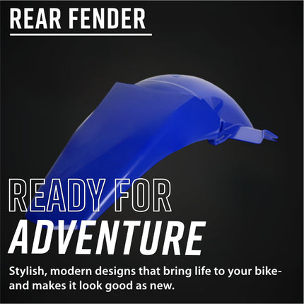 Polisport 8561400002 Rear Fender for Yamaha YZ250F YZ450F 2003‑2005 – OEM‑Style Durable Blue MX Rear Mudguard