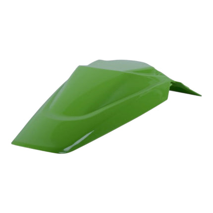 Polisport Motocross (MX) Rear Fender for Kawasaki KX65(2000-->) and KLX110(2002-2009) - Dirt Bike - OEM Quality, Durable Gloss Polypropylene (DGP), Flexible & Perfect Fit - Green