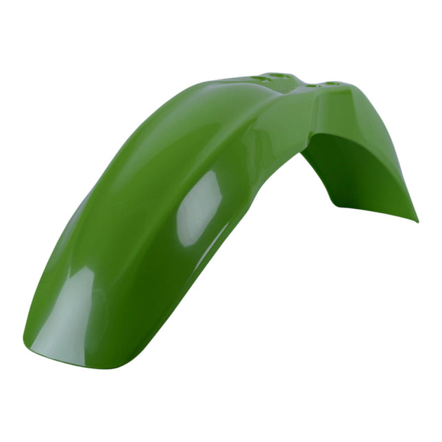 Polisport 8561600013 Front Fender for Kawasaki KX65 2000-2026 - OEM Color Match Replacement Dirt Bike Plastic Bodywork - Factory Green