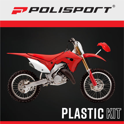Polisport Motocross (MX) Front Fender for Honda CRF50F(2004--2026) - Dirt Bike - OEM Quality, Durable Gloss Polypropylene (DGP), Flexible & Perfect Fit - Red
