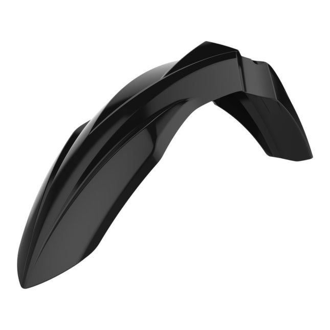 Polisport Motocross (MX) Front Fender for Kawasaki KX450F (2016-2026) KX250F (2017-2026) Dirt Bike - OEM Quality, Durable Gloss Polypropylene (DGP), Flexible & Perfect Fit - Black