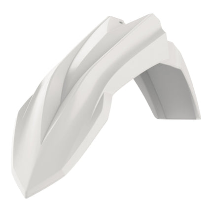 Polisport Motocross (MX) Front Fender for Beta  X-Trainer, RR 4T, RR 2T (20-26) & RR X-Pro / Race (25-26)  Dirt Bike - OEM Quality, Durable Gloss Polypropylene (DGP), Flexible & Perfect Fit - White