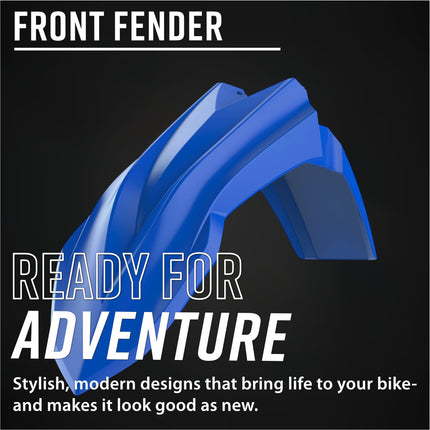 Polisport 8585200005 Front Fender Fits Beta RR 2T/4T (23+) and X-Pro and RR X-Pro (25+) Onward – Blue OEM‑Style Replacement Durable Injection‑Molded Front Fender