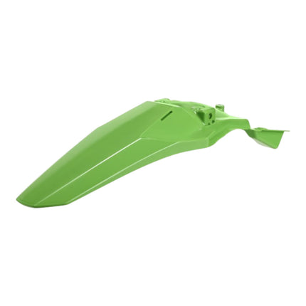 Polisport Motocross (MX) Rear Fender for Kawasaki KX 450F (2026) OEM Color - Dirt Bike - OEM Quality, Durable Gloss Polypropylene (DGP), Flexible & Perfect Fit - Green