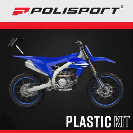 Polisport 8687500003 Motocross (MX) Rear Fender for Yamaha YZ450F (2026+) Dirt Bikes - High-Impact Resistant Technical Plastic with UV Protection, OEM-Style Precise Fit - Black