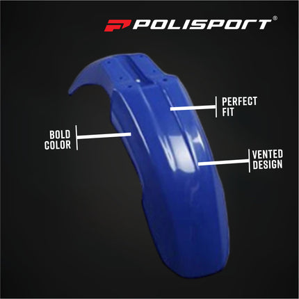 Polisport 90526 Replica Plastic Kit for Yamaha YZ85 2002-2014 OEM 2013-2014 White/Blue – Complete Bodywork Set with Fenders, Radiator Scoops, Side Panels and Front Number Plate