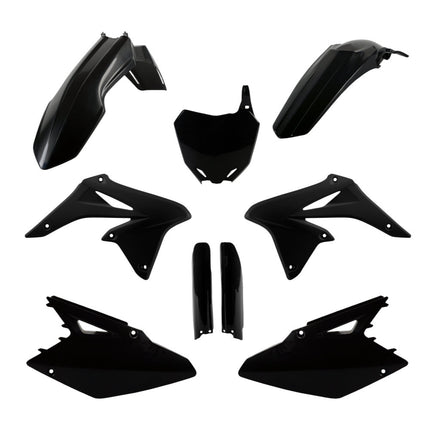 Polisport 91425 Full Plastic Kit for Suzuki RM‑Z250 2010‑2018 Black – Complete Bodywork Set with Fenders, Fork Guards, Radiator Scoops, Side Panels & Front Number Plate