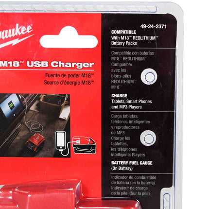Milwaukee 49-24-2371 M18 18-Volt Lithium-Ion Cordless Power Source