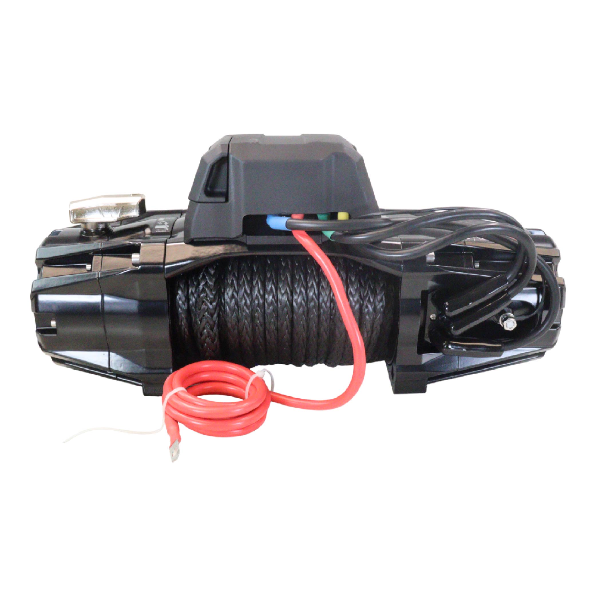 WARN VR EVO 10-S Electric 12V Winch – 10,000 lb Pull Capacity, Synthetic Rope, IP68 Waterproof, High-Performance Off-Road Recovery Winch for Trucks, Jeeps, and SUVs