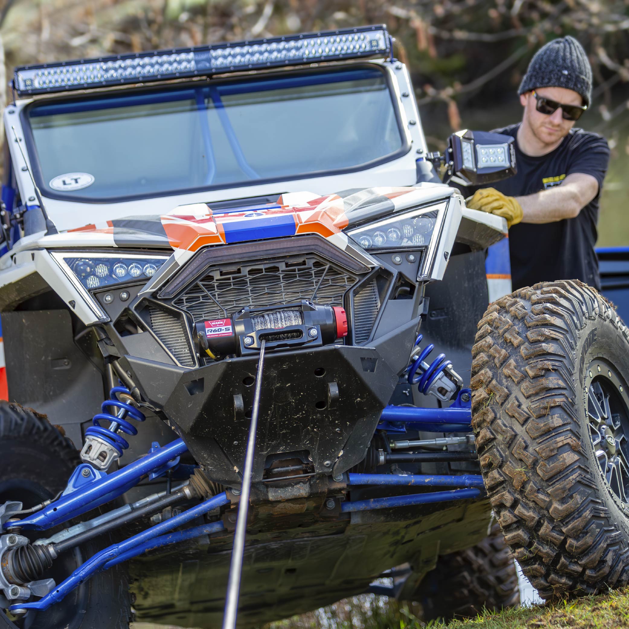 R60-S SYNTHTIC ROPE WINCH