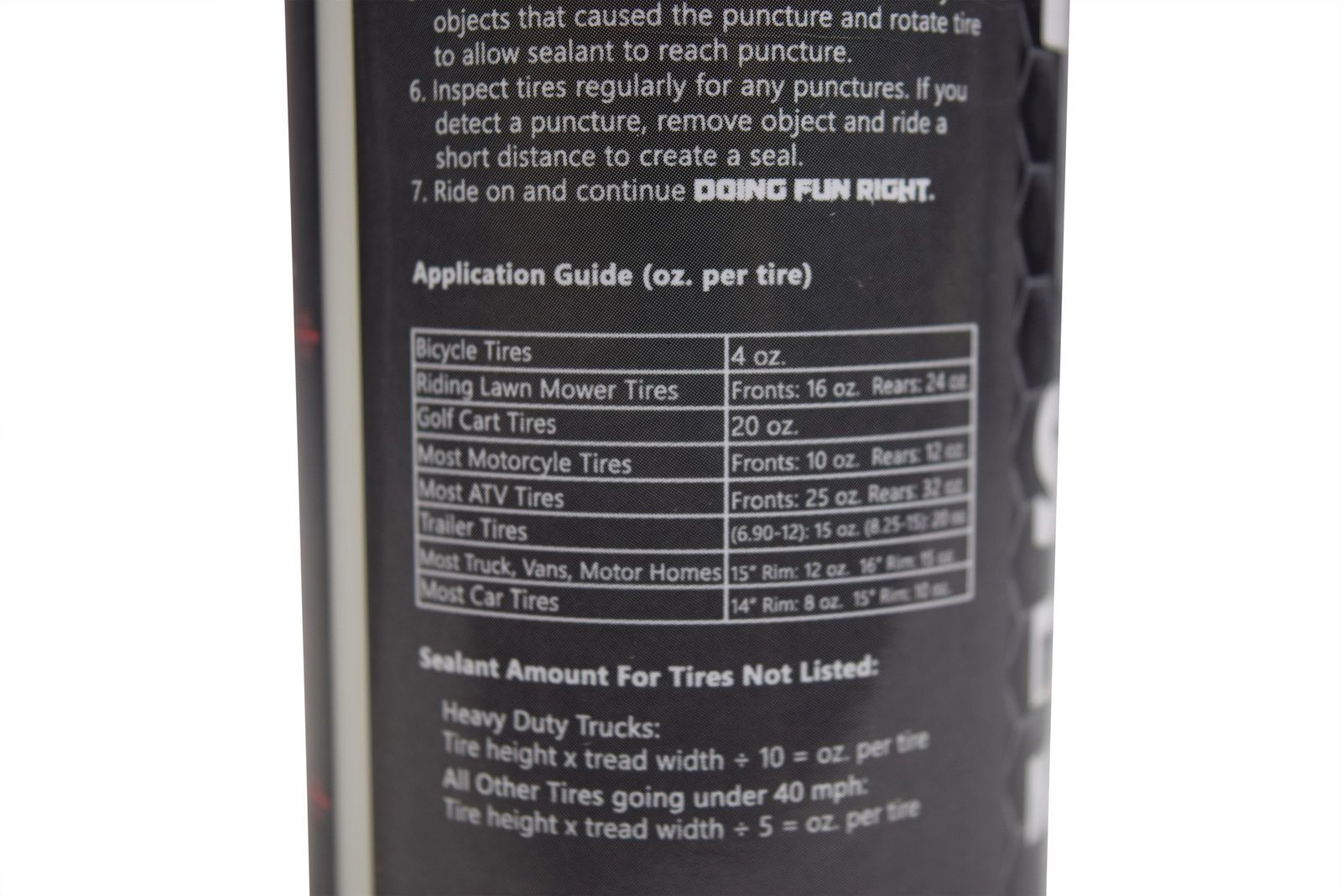 MASSFX Premium Flat Preventer Tire Sealant Made in USA (16 oz)