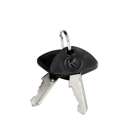 Kryptonite KryptoFlex 818 Looped Cable and Key Padlock - 4 ft. Long, 5/16" Diameter Cable with Keys for Bicycles; E-Bikes; Scooters (210412)