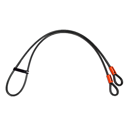 Kryptonite KryptoFlex 710 Double Loop 7 ft. Long Cable for Use With All Kryptonite U-Locks, Disc Locks, and Padlocks on Bicycles; E-Bikes; Scooters (210610)