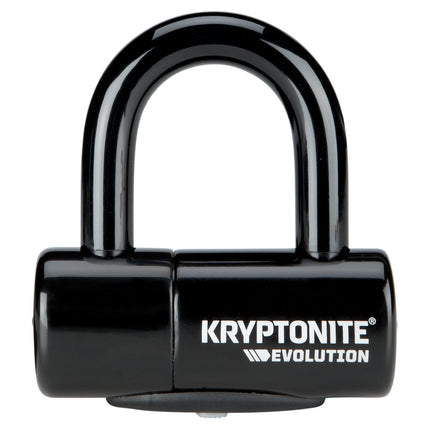 Kryptonite Evolution Disc Lock, 14mm Heavy Duty Black Bike Bicycle Lock, Sold Secure Gold, High Security Anti-Theft Protection for Bicycle, E-Bike, Motorcycles, Scooters, and more