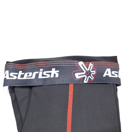 Asterisk Banded Undersleeve for Knee Protector Braces for Motocross, Snowboarding, Wakeboarding, Off-Roading, & More - Size: Small