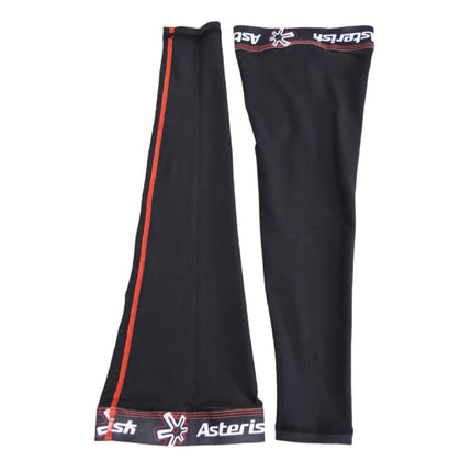 Asterisk Banded Undersleeve for Knee Protector Braces for Motocross, Snowboarding, Wakeboarding, Off-Roading, & More - Size: X-Large