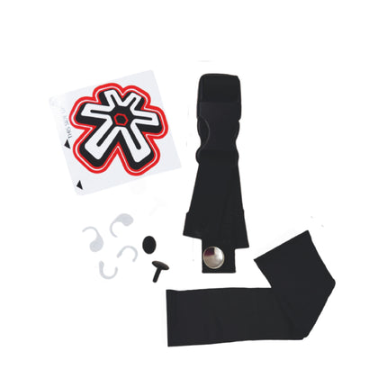 Asterisk Carbon Cell Pro - Advanced Knee Protector Brace (Left Only) for Motocross, Snowboarding, Wakeboarding, Off-Roading, Football ,& More - Size Small