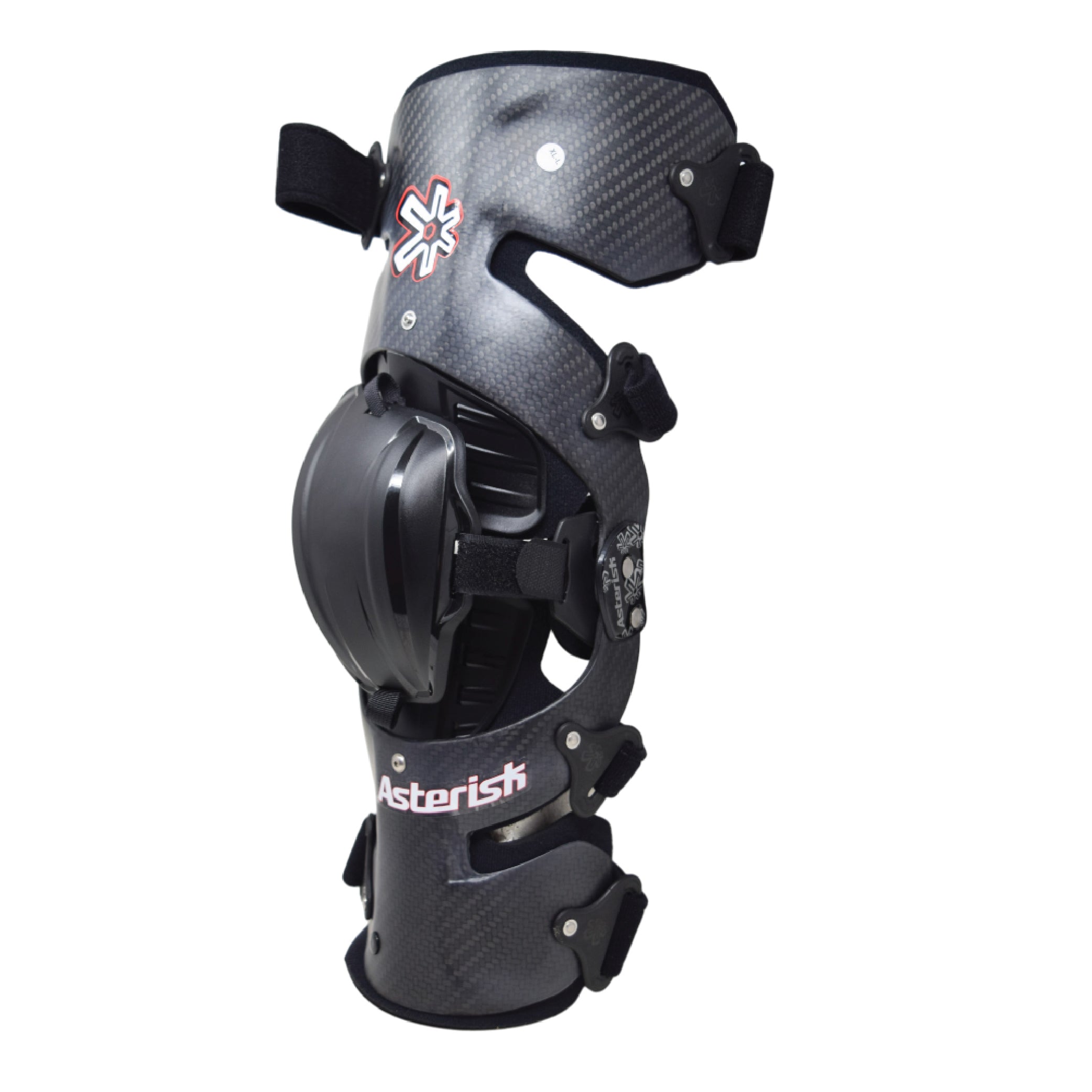 Asterisk Carbon Cell Pro - Advanced Knee Protector Braces (Pair- Left & Right) for Motocross, Snowboarding, Wakeboarding, Off-Roading, & More - Size Small