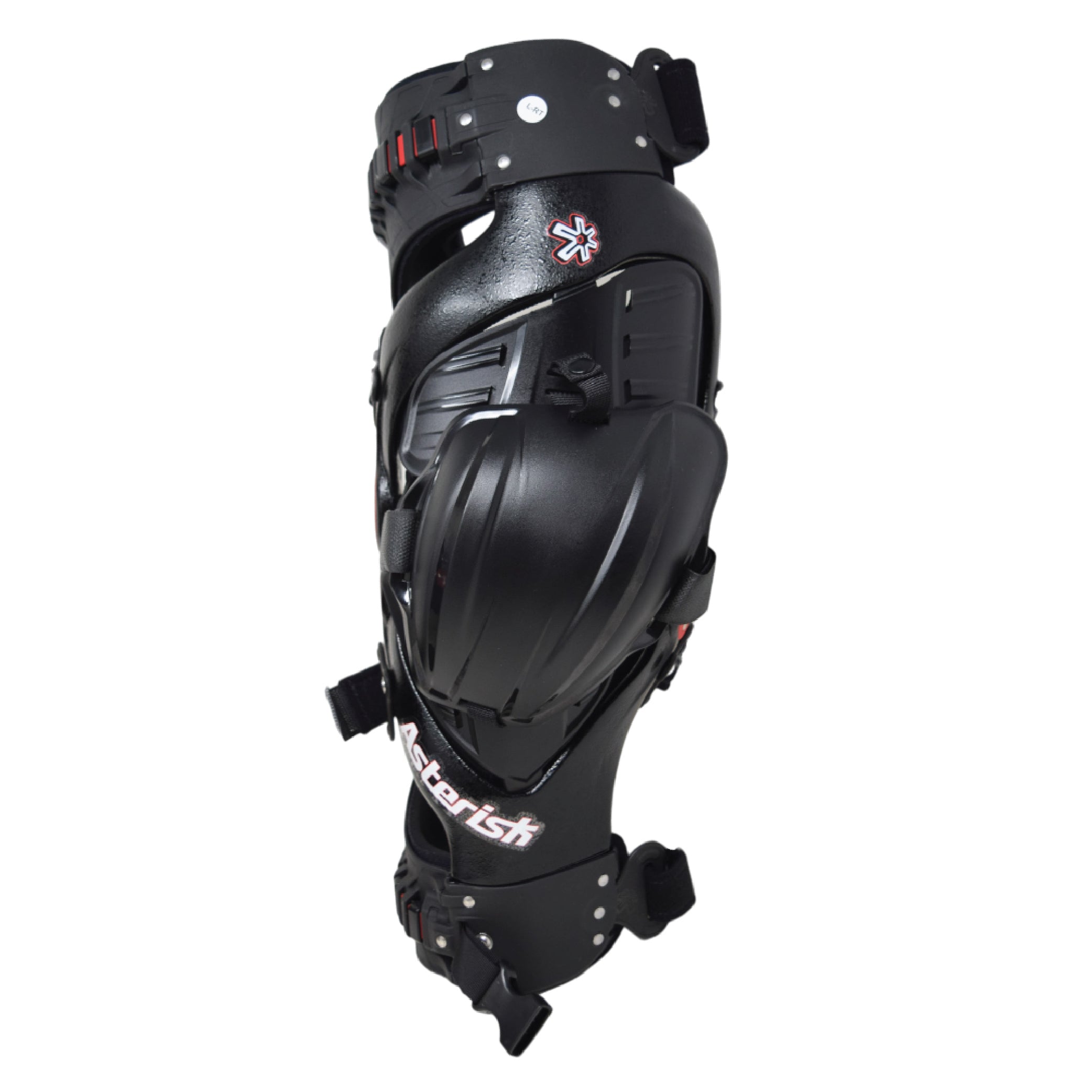 Asterisk Carbon Cell One Knee Braces (Pair - Left & Right) for Motocross & Off-Road Riders-XL